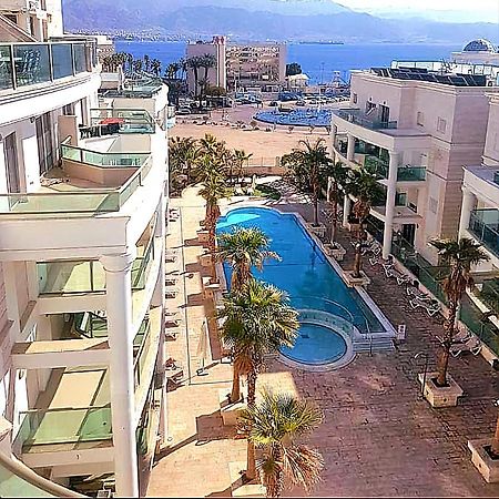 Ferienwohnung Milana'S Deluxe With Big Patio And Pool Eilat Exterior foto