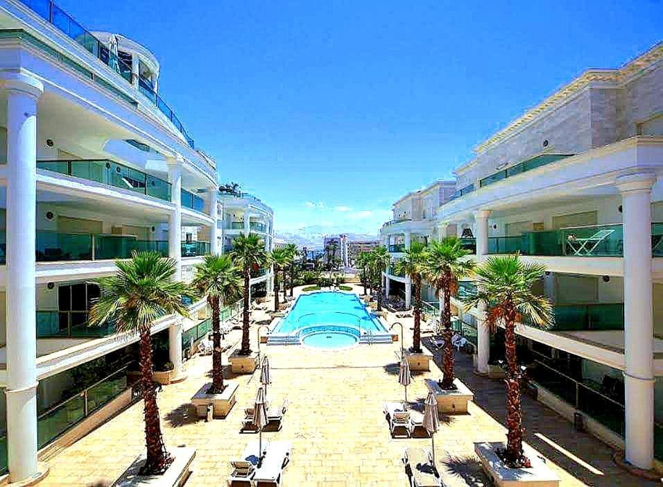 Ferienwohnung Milana'S Deluxe With Big Patio And Pool Eilat Exterior foto