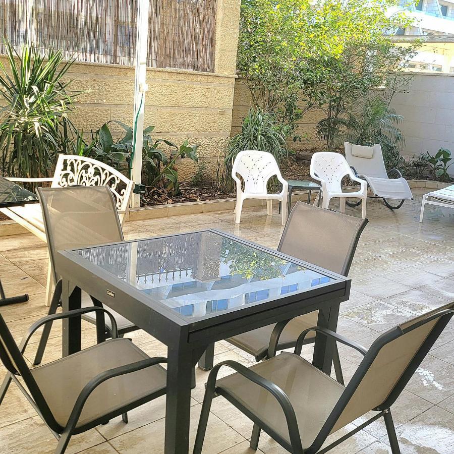Ferienwohnung Milana'S Deluxe With Big Patio And Pool Eilat Exterior foto